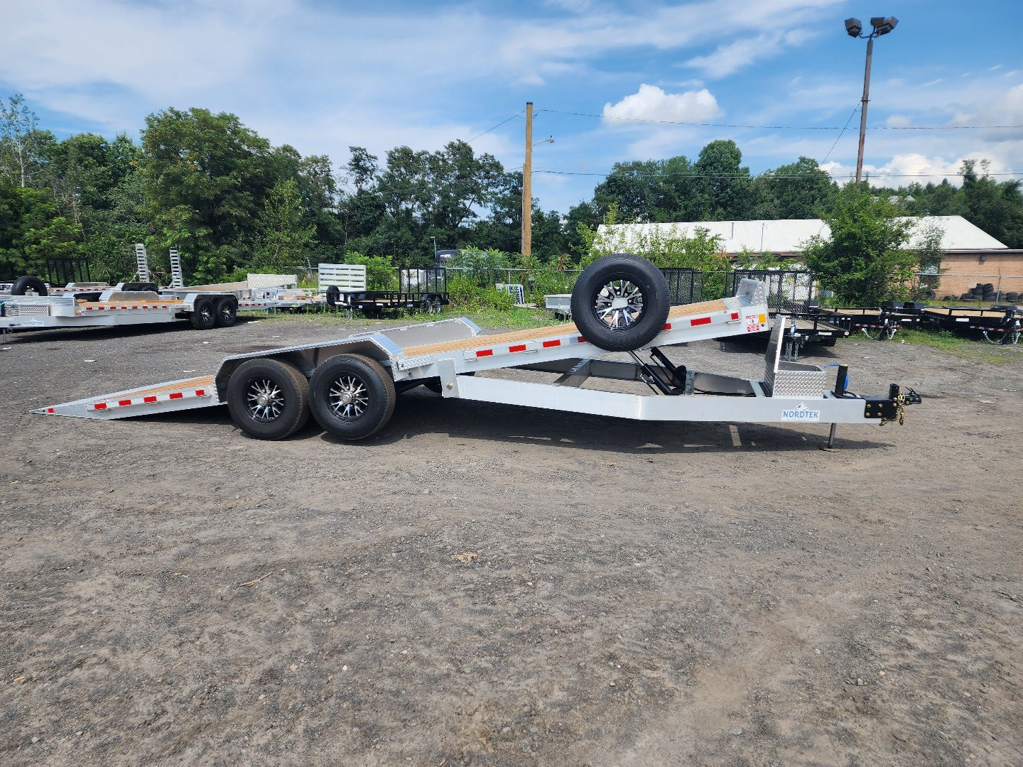 New 2025 Nordtek 82X24 16K TILT Equipment Trailer