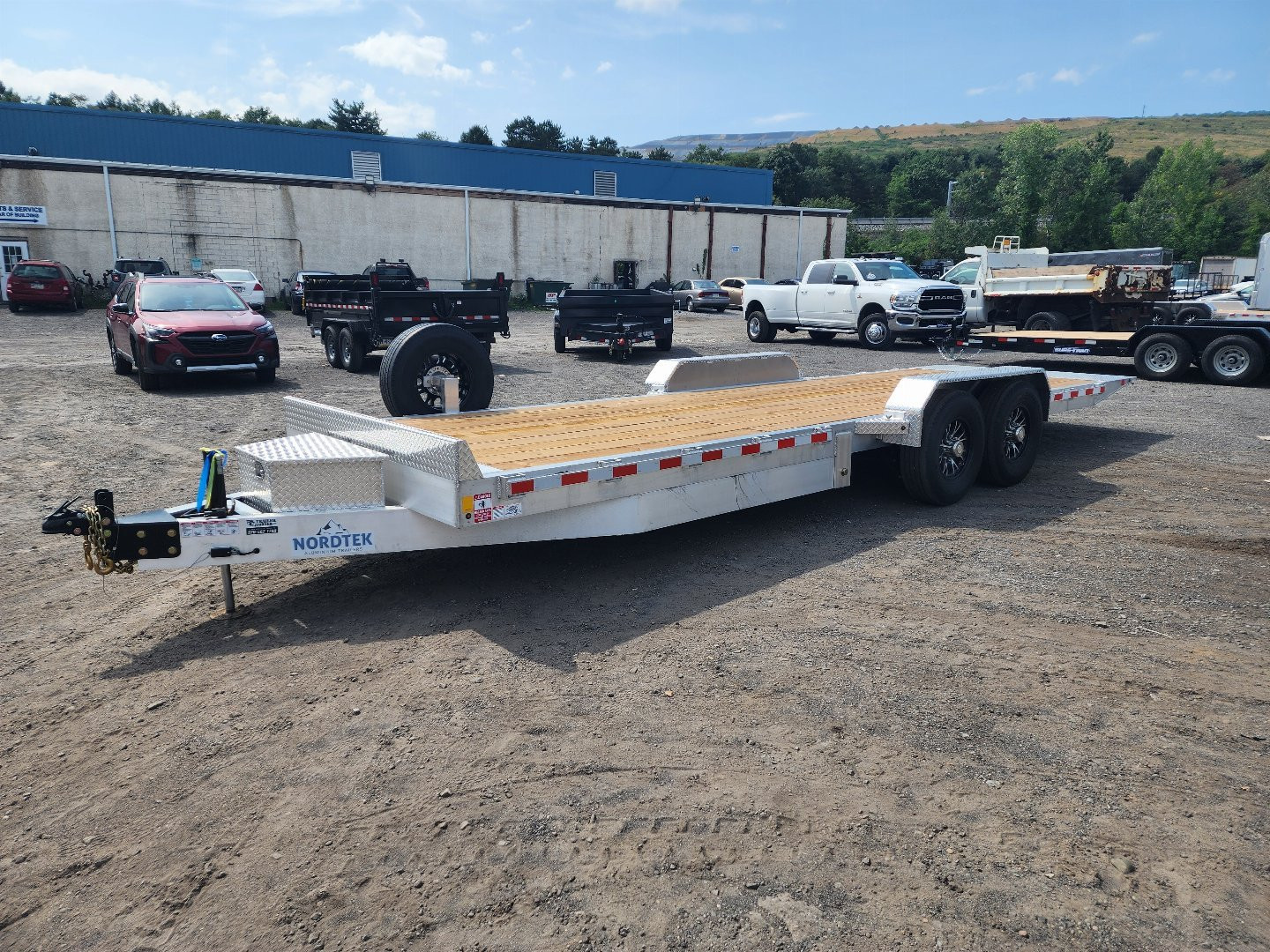 New 2025 Nordtek 82X24 16K TILT Equipment Trailer