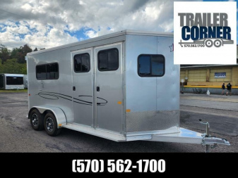 New 2024 Frontier Trailers AMBASSADOR - 2H STRAIGHT LOAD Horse Trailer