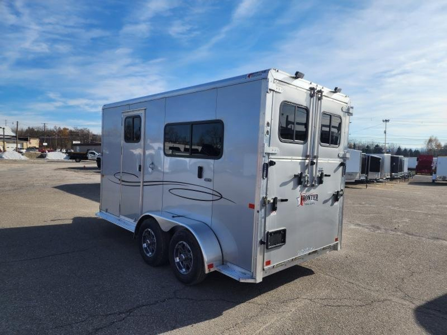 New 2024 Frontier Trailers AMBASSADOR 67'' Horse Trailer
