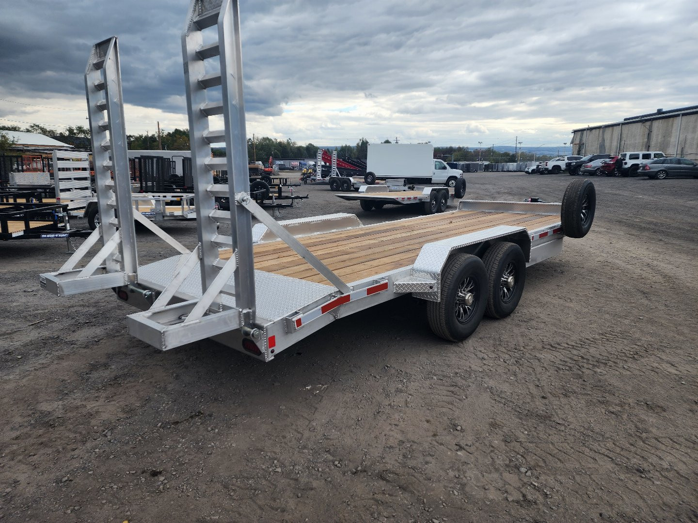 New 2025 NORDTEK 82X20 14K ALUMINUM Equipment Trailer