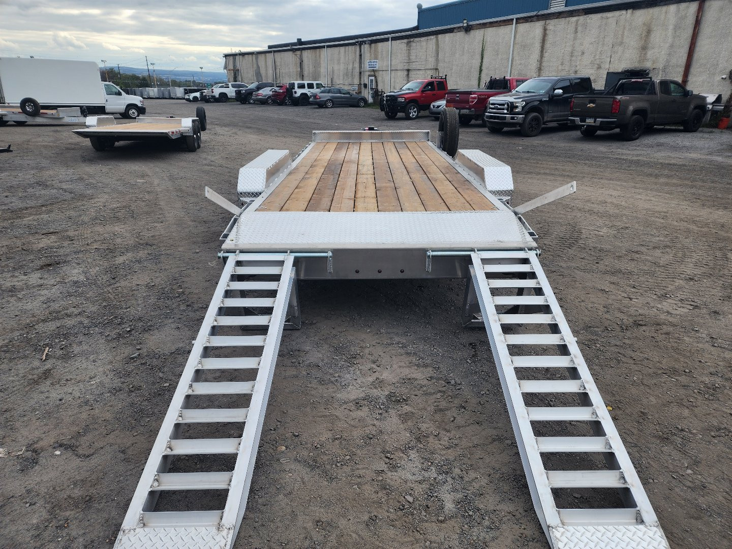New 2025 NORDTEK 82X20 14K ALUMINUM Equipment Trailer