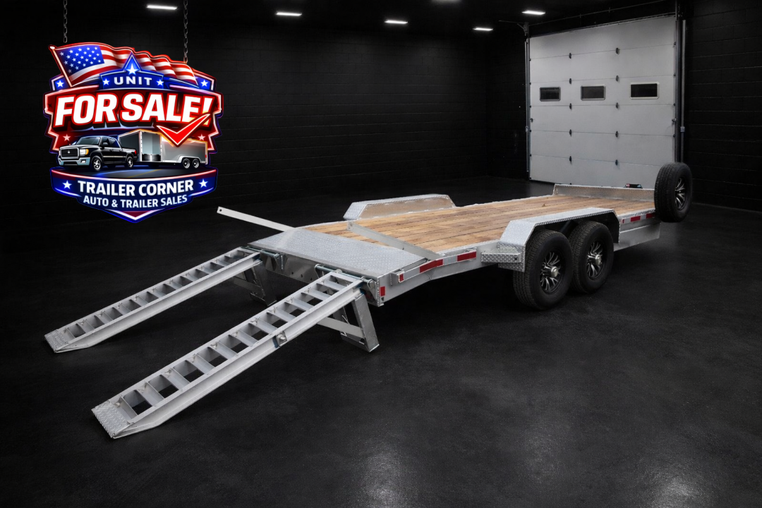 New 2025 NORDTEK 82X20 14K ALUMINUM Equipment Trailer