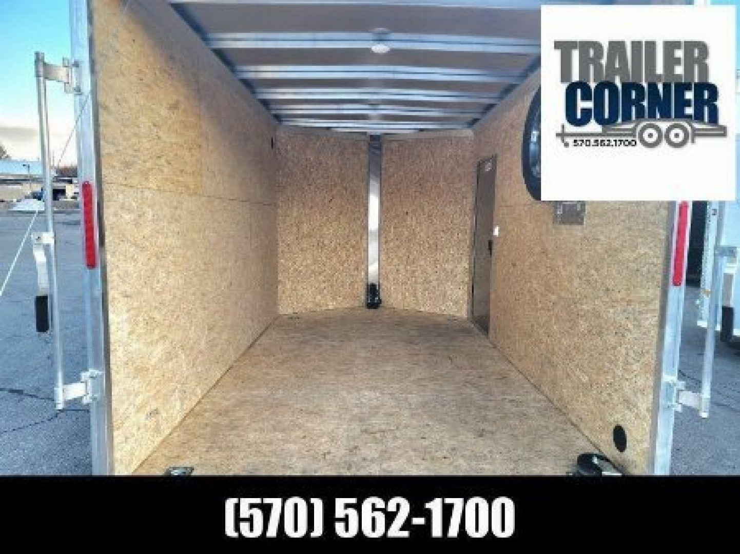 New 2024 Mission EZEC 7.4X12 7K ALUM UTV Cargo / Enclosed Trailer