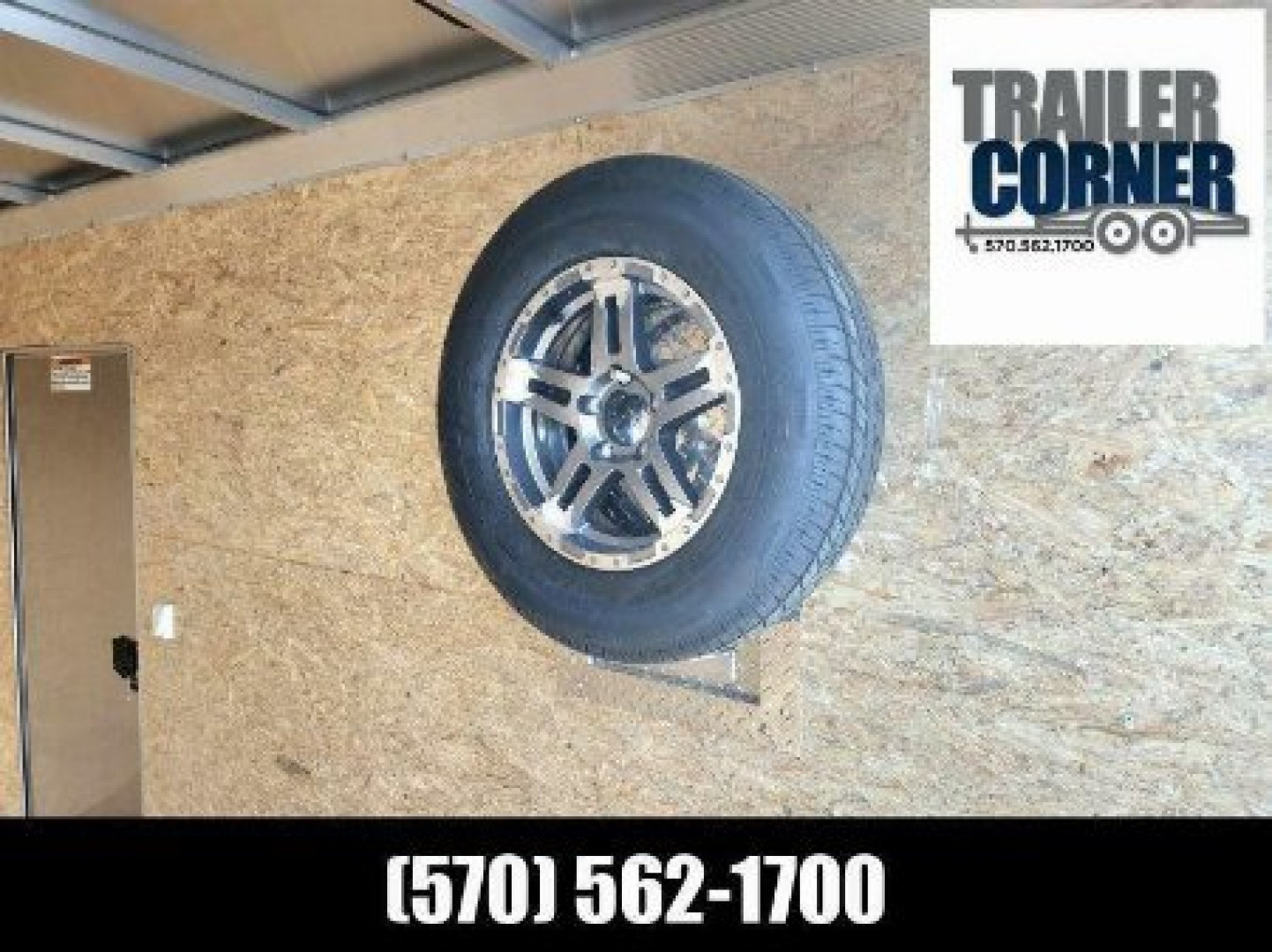 New 2024 Mission EZEC 7.4X12 7K ALUM UTV Cargo / Enclosed Trailer