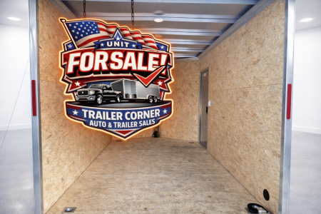 New 2024 Mission EZEC 7.4X12 7K ALUM UTV Cargo / Enclosed Trailer