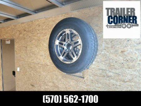 New 2024 Mission EZEC 7.4X12 7K ALUM UTV Cargo / Enclosed Trailer