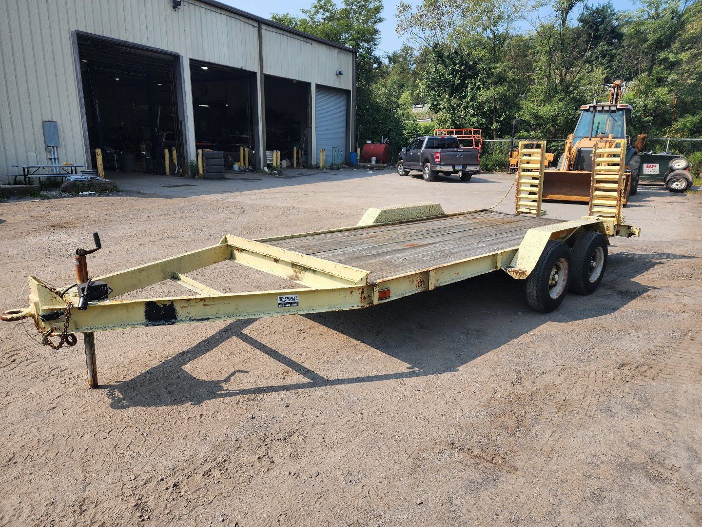 Used 1988 Hudson Trailers USED Equipment Trailer