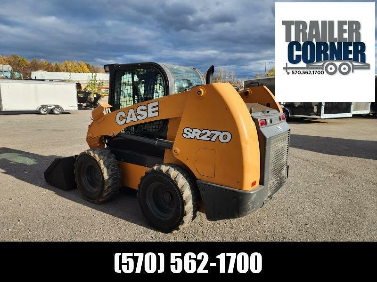 Used 2018 Case SR270 SKIDSTEER  Skid Steers