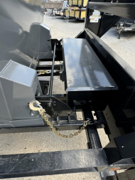 New 2025 Ironbull 7x16' Rolloff Dump Trailer Combo 14000# GVW * INCLUDES (1) 16' BIN 4' SIDES (16 YARDS) * DUAL BATTERIES * DUAL TOOLBOXES * 5x20 SCISSOR HOIST * DUAL 12K JACKS * 10" I-BEAM FRAME * 22K WINCH WITH ROLLER