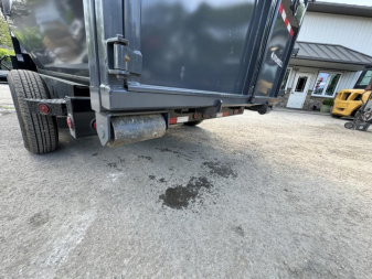 New 2025 Ironbull 7x16' Rolloff Dump Trailer Combo 14000# GVW * INCLUDES (1) 16' BIN 4' SIDES (16 YARDS) * DUAL BATTERIES * DUAL TOOLBOXES * 5x20 SCISSOR HOIST * DUAL 12K JACKS * 10" I-BEAM FRAME * 22K WINCH WITH ROLLER