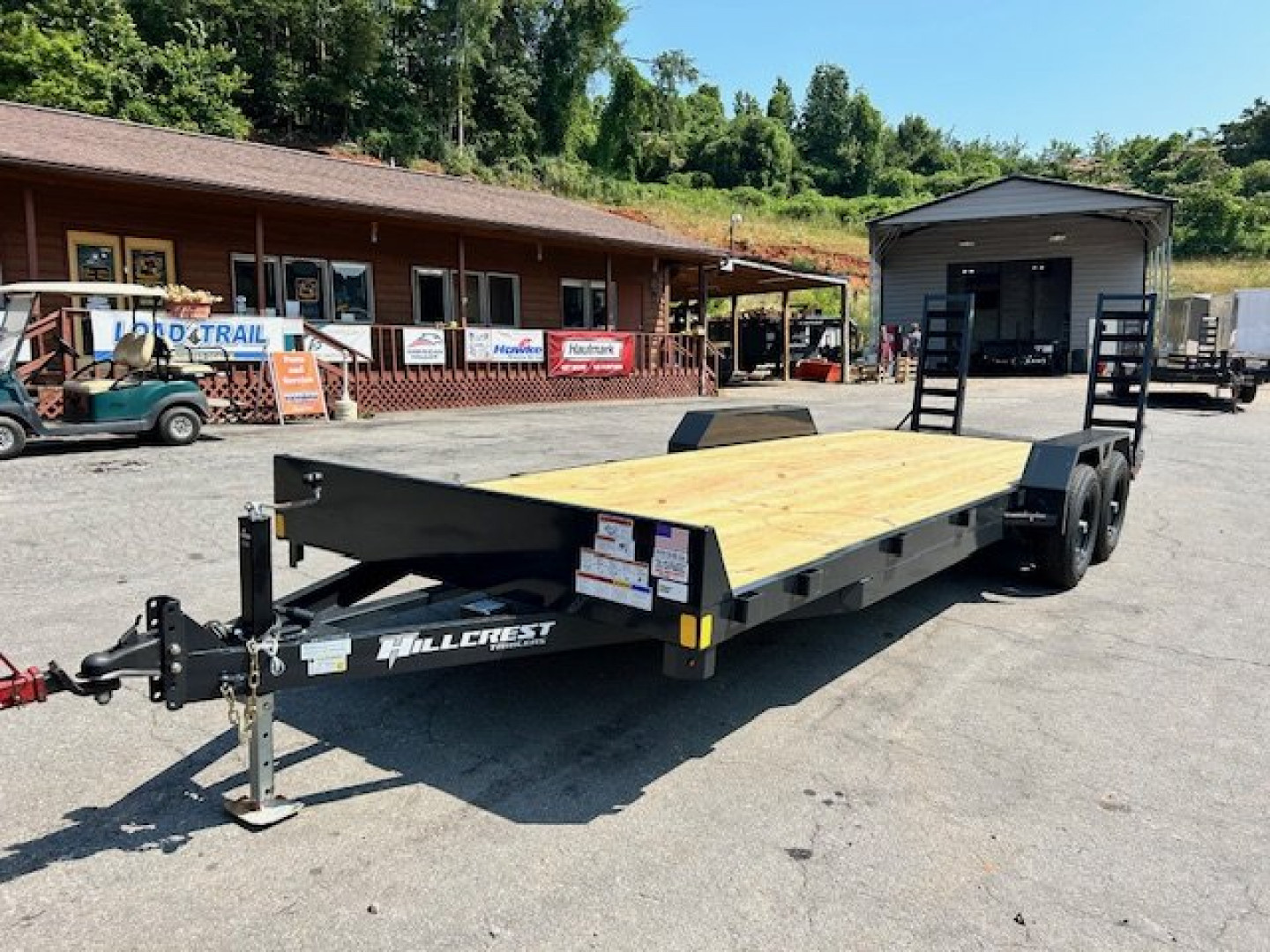New 2025 Hillcrest Trailers 20+2 10k Equipment Trailer