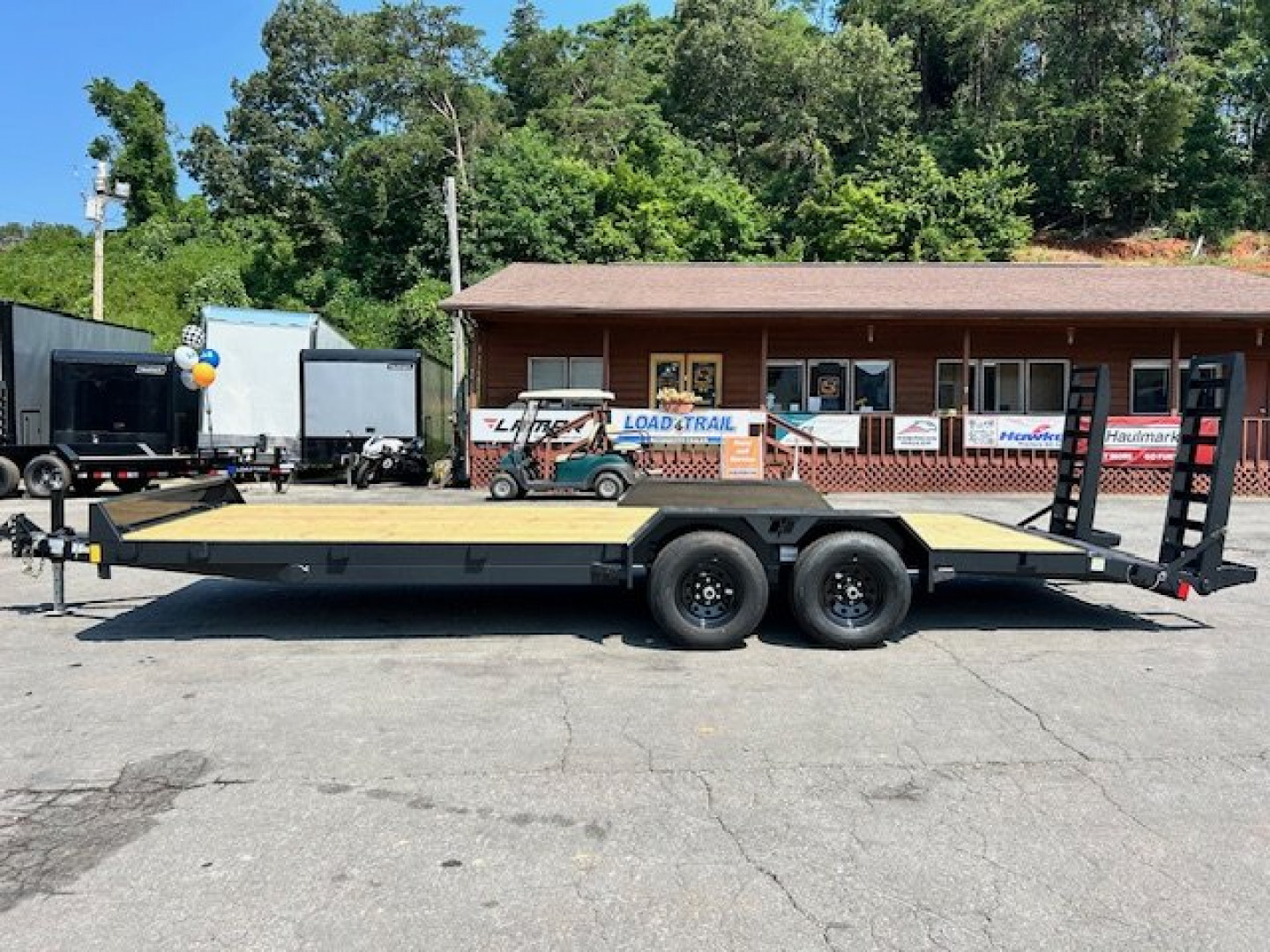 New 2025 Hillcrest Trailers 20+2 10k Equipment Trailer