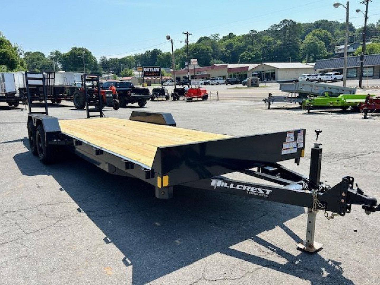 New 2025 Hillcrest Trailers 20+2 10k Equipment Trailer