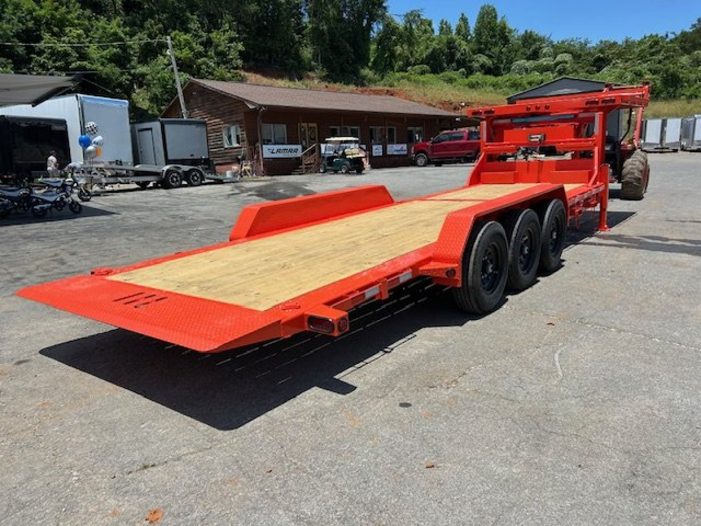 New 2025 Load Trail 83x24 21k TILT N GO Equipment Trailer