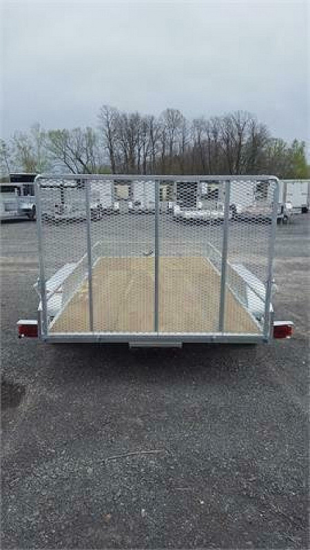 New 2025 K-Trail 6 x 10 Tandem Axle Galvanized Side by Side Utility Trailer
