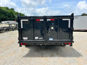 New 2025 Hillcrest Trailers 7x16 14k 40" sides Dump Trailer