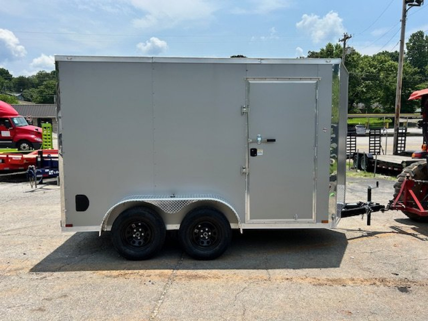 New 2025 Outlaw Trailers 6x12 7kk Cargo / Enclosed Trailer