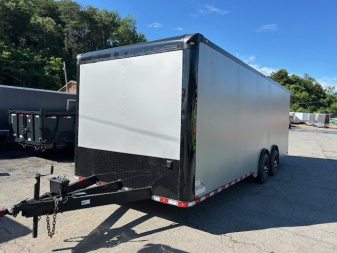New 2025 Outlaw Trailers 8.5' x 24' Race Package Cargo / Enclosed Trailer