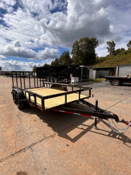 New 2025 Outlaw Trailers 7x14 7k Utility Trailer