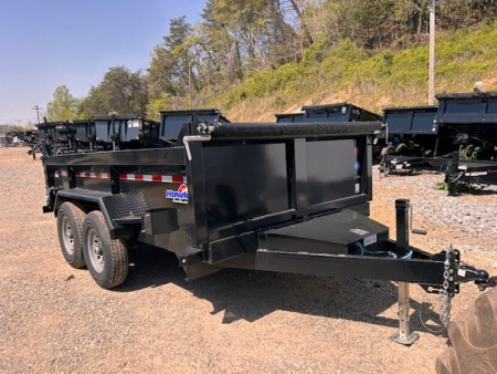 New 2025 Hawke Trailers 7x12 12K Dump Trailer