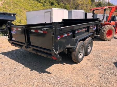 New 2025 Hawke Trailers 7x12 12K Dump Trailer