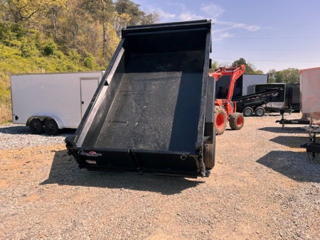New 2025 Hawke Trailers 7x12 12K Dump Trailer
