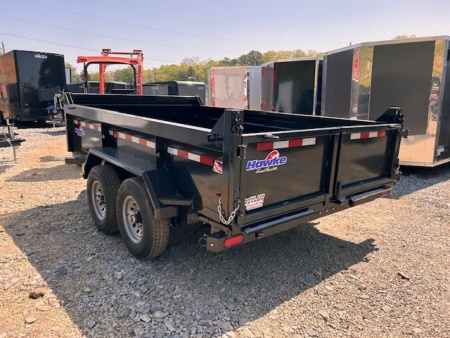 New 2025 Hawke Trailers 7x12 12K Dump Trailer