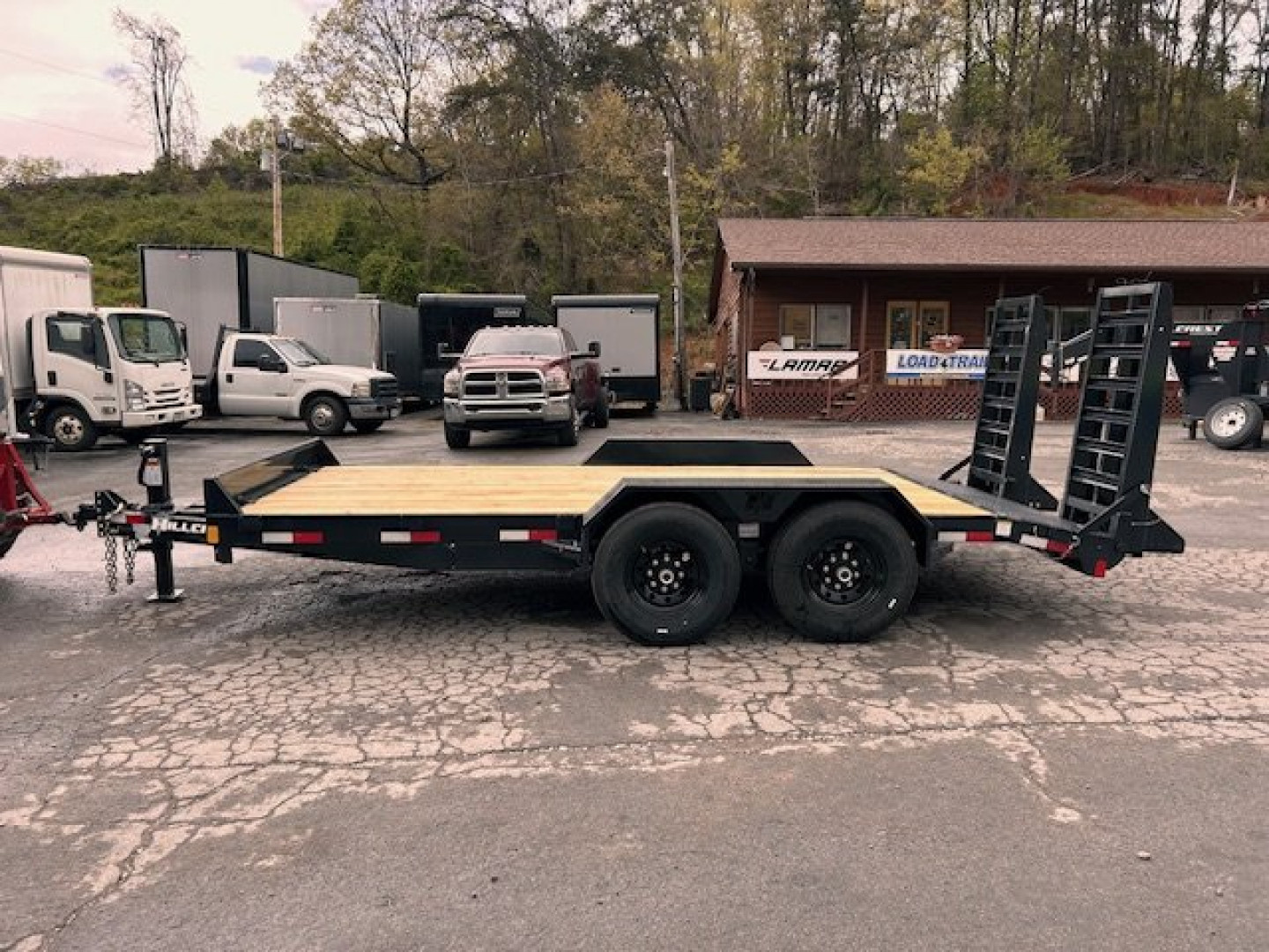 New 2025 Hillcrest Trailers 14+2 16k Equipment Trailer