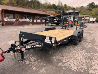 New 2025 Hillcrest Trailers 14+2 16k Equipment Trailer
