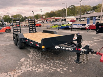 New 2025 Hillcrest Trailers 14+2 16k Equipment Trailer
