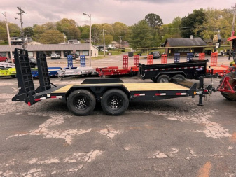 New 2025 Hillcrest Trailers 14+2 16k Equipment Trailer