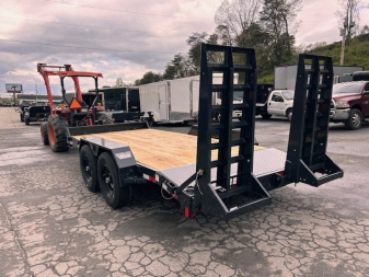 New 2025 Hillcrest Trailers 14+2 16k Equipment Trailer