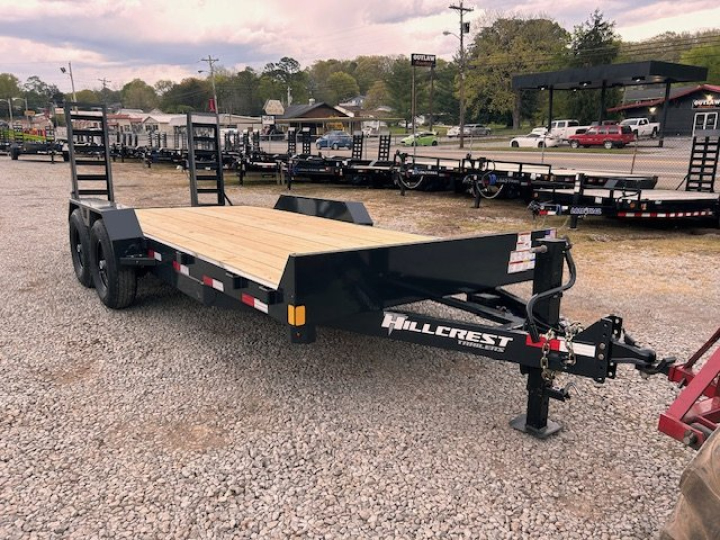 New 2025 Hillcrest Trailers 16+2 14k Equipment Trailer