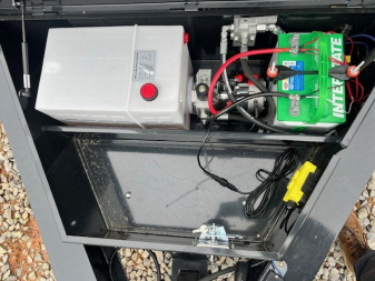 New Hillcrest Dump 7x14 14K 40" W/ Hyd Jack & HD Tube Ramps