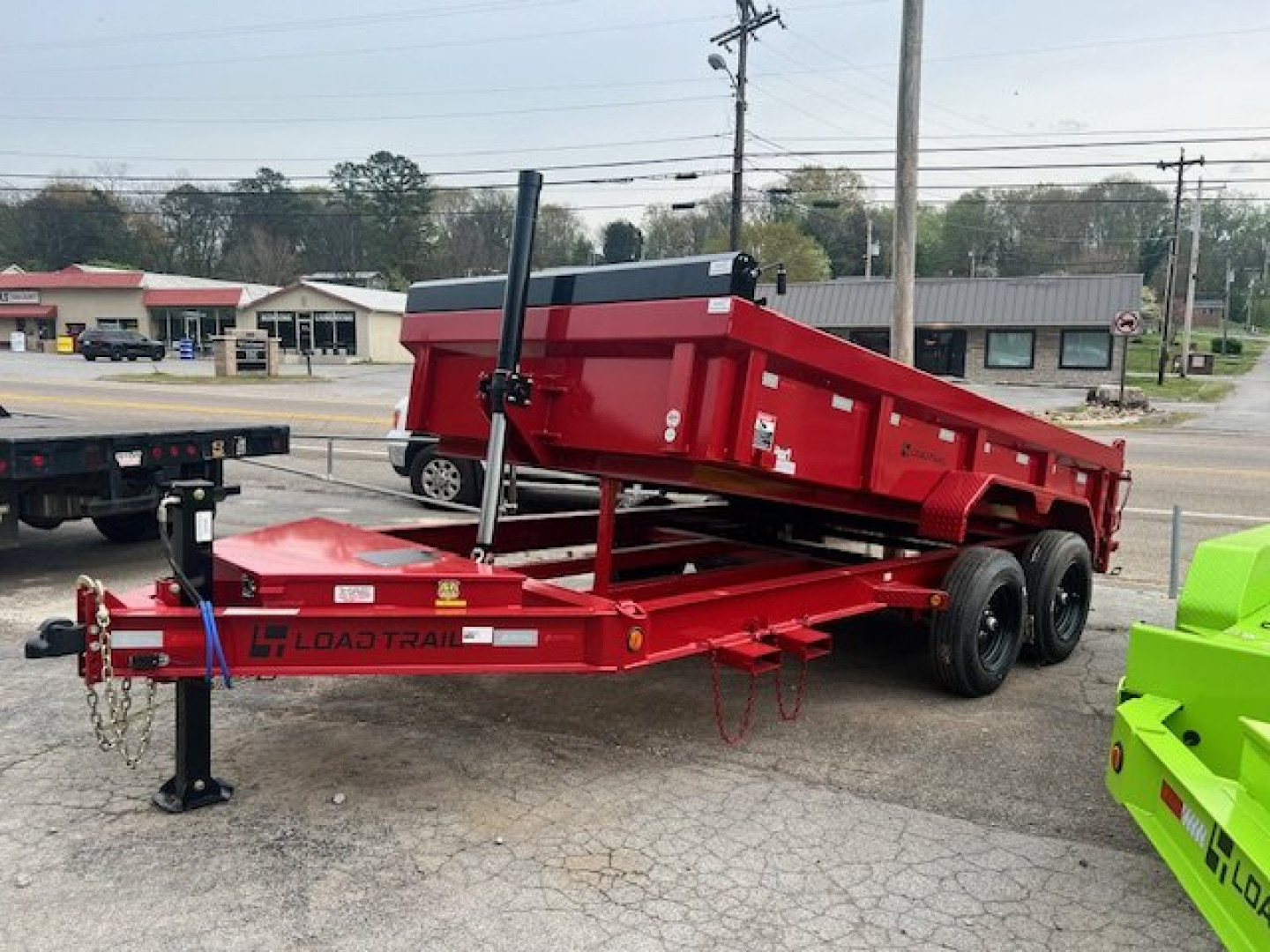 New 2025 Load Trail 7x14 16k Dump Trailer