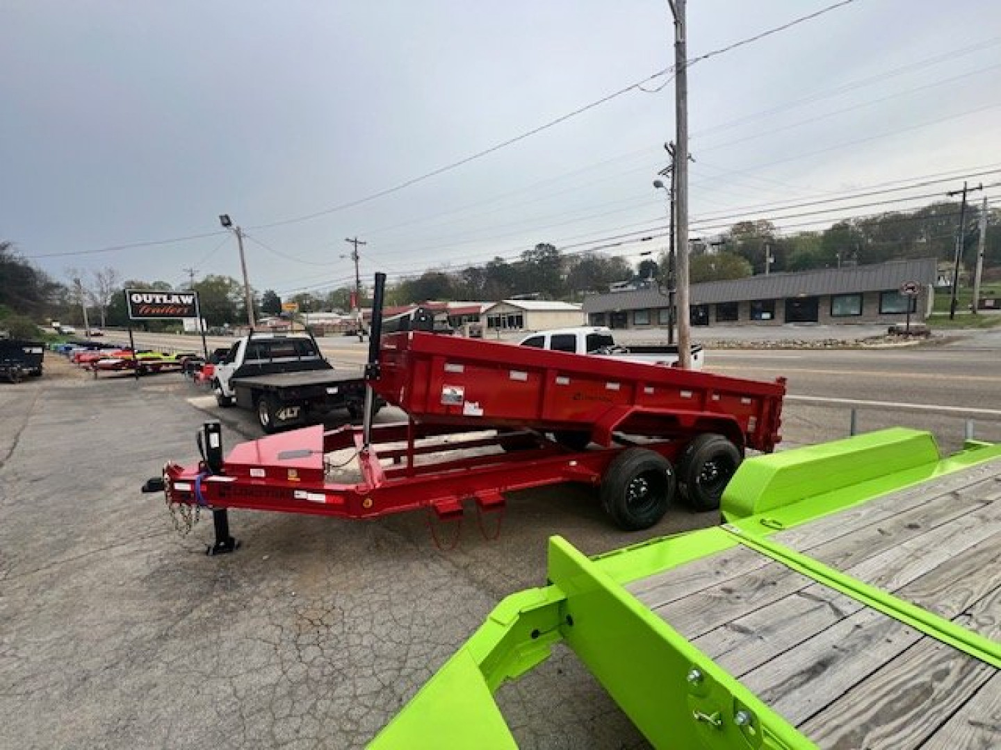 New 2025 Load Trail 7x14 16k Dump Trailer