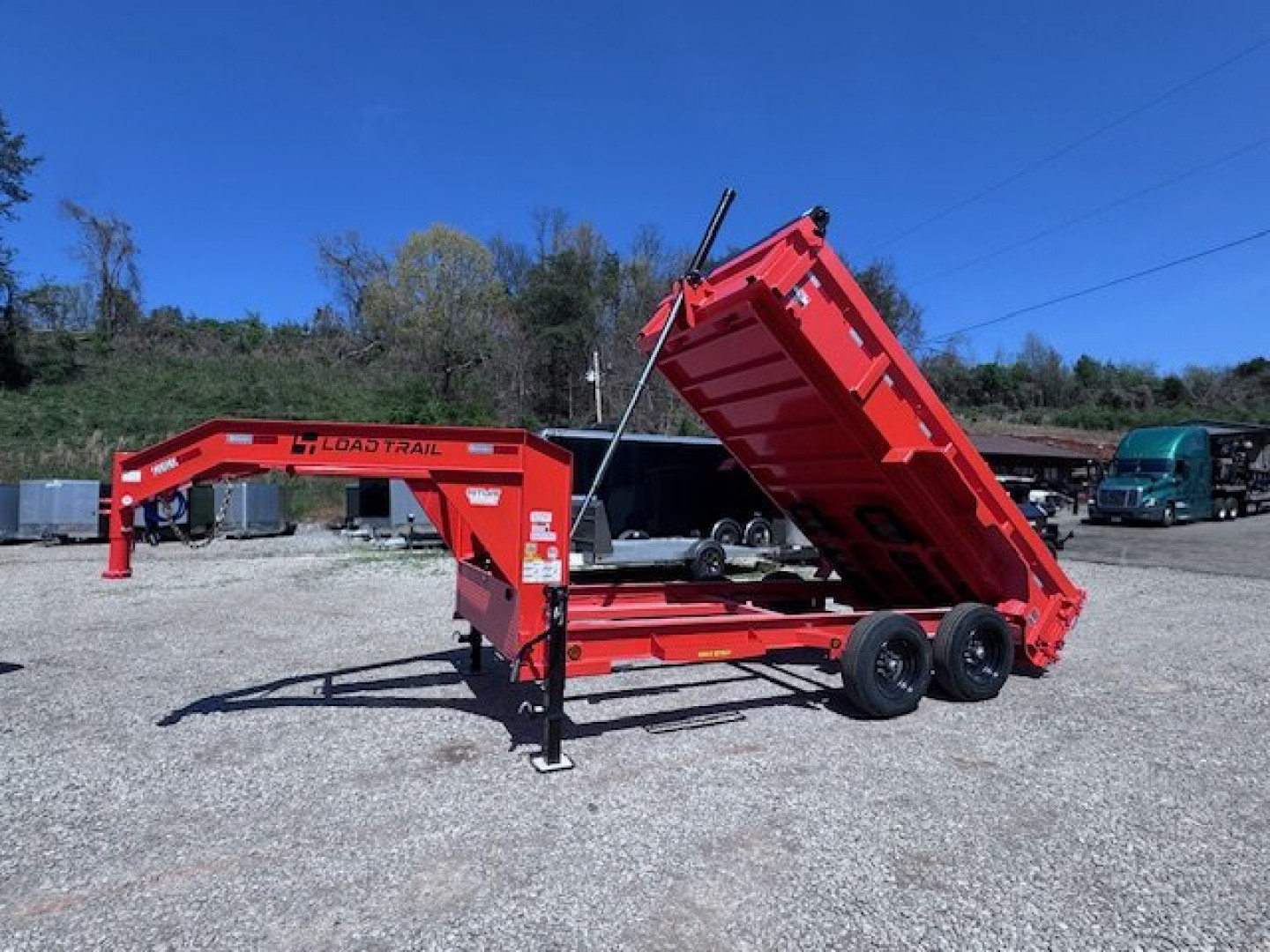 New 2025 Load Trail 7X14 16K GN Dump Trailer