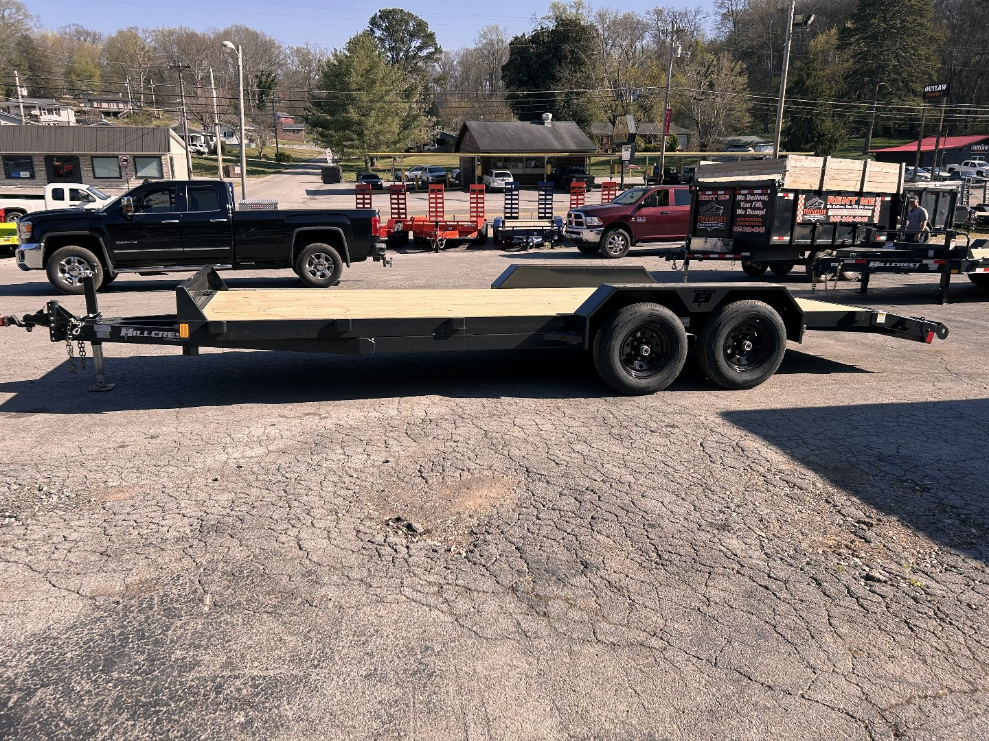 New 2025 Hillcrest Trailers 18+2 10K Car Hauler