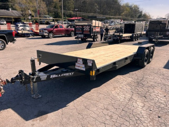 New 2025 Hillcrest Trailers 18+2 10K Car Hauler