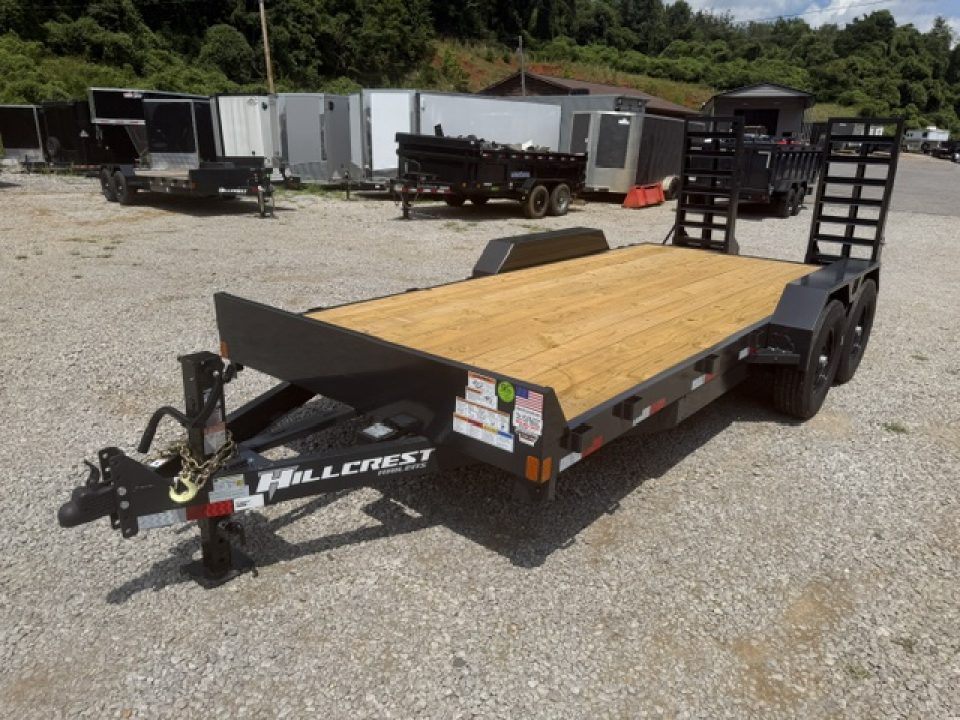 7×18 Equipment Flatbed Trailer photo 7