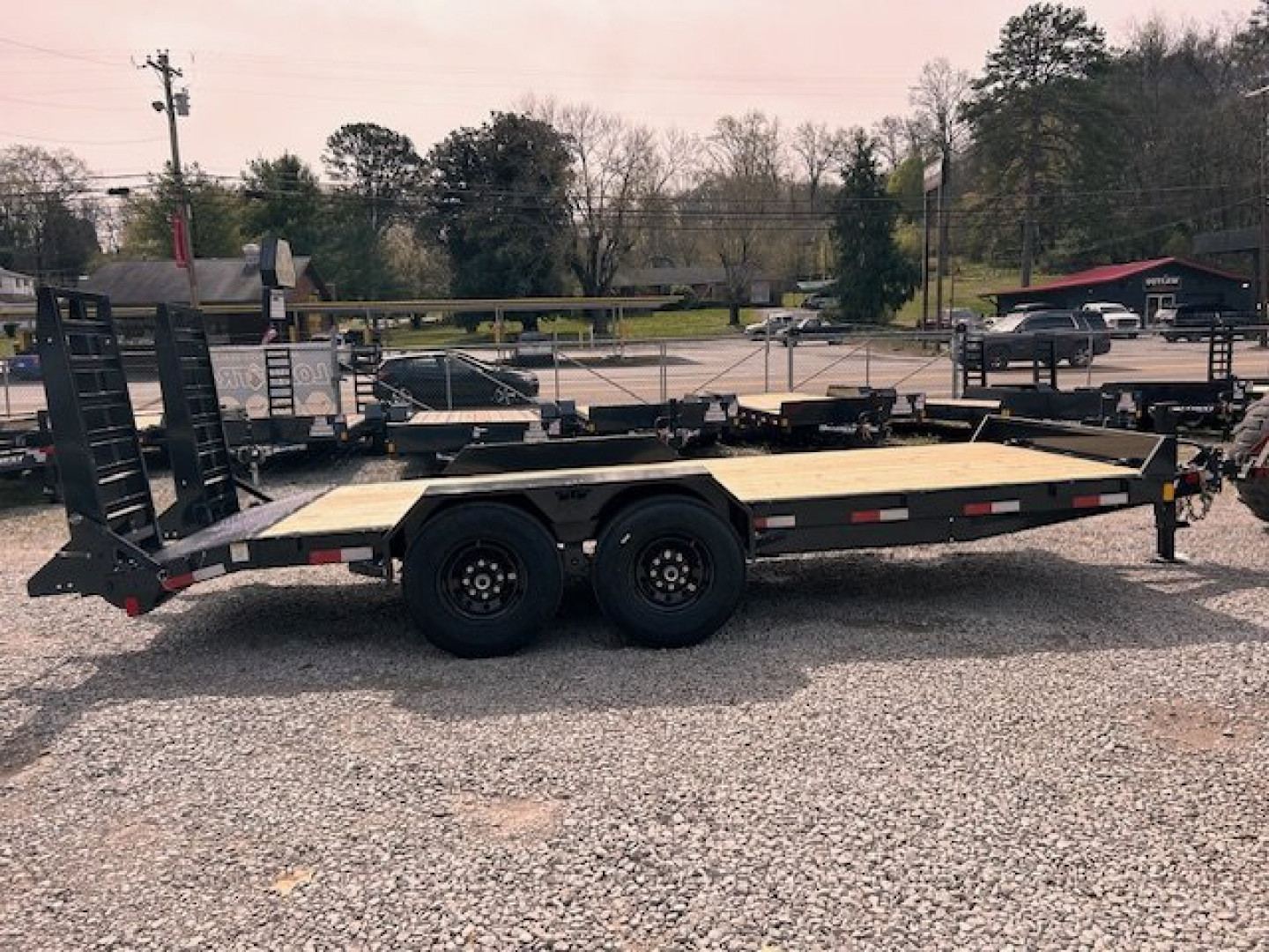 New 2025 Hillcrest Trailers 16+2 16k Equipment Trailer