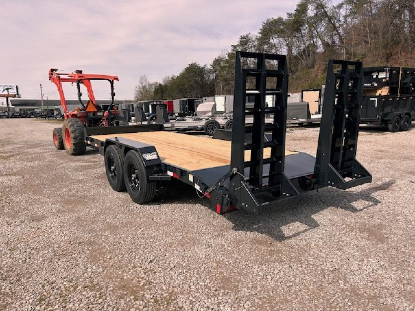 New 2025 Hillcrest Trailers 16+2 16k Equipment Trailer