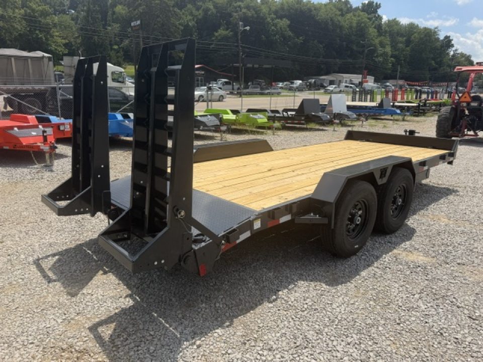 7×18 Equipment Flatbed Trailer photo 3