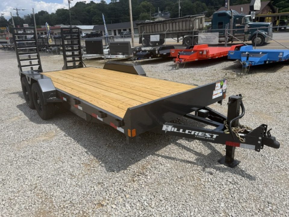 7×18 Equipment Flatbed Trailer