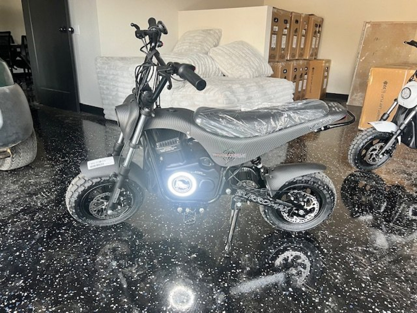 New 2025 Burromax TT1000R Matte Carbon Motorcycle (Dirt / Motocross)