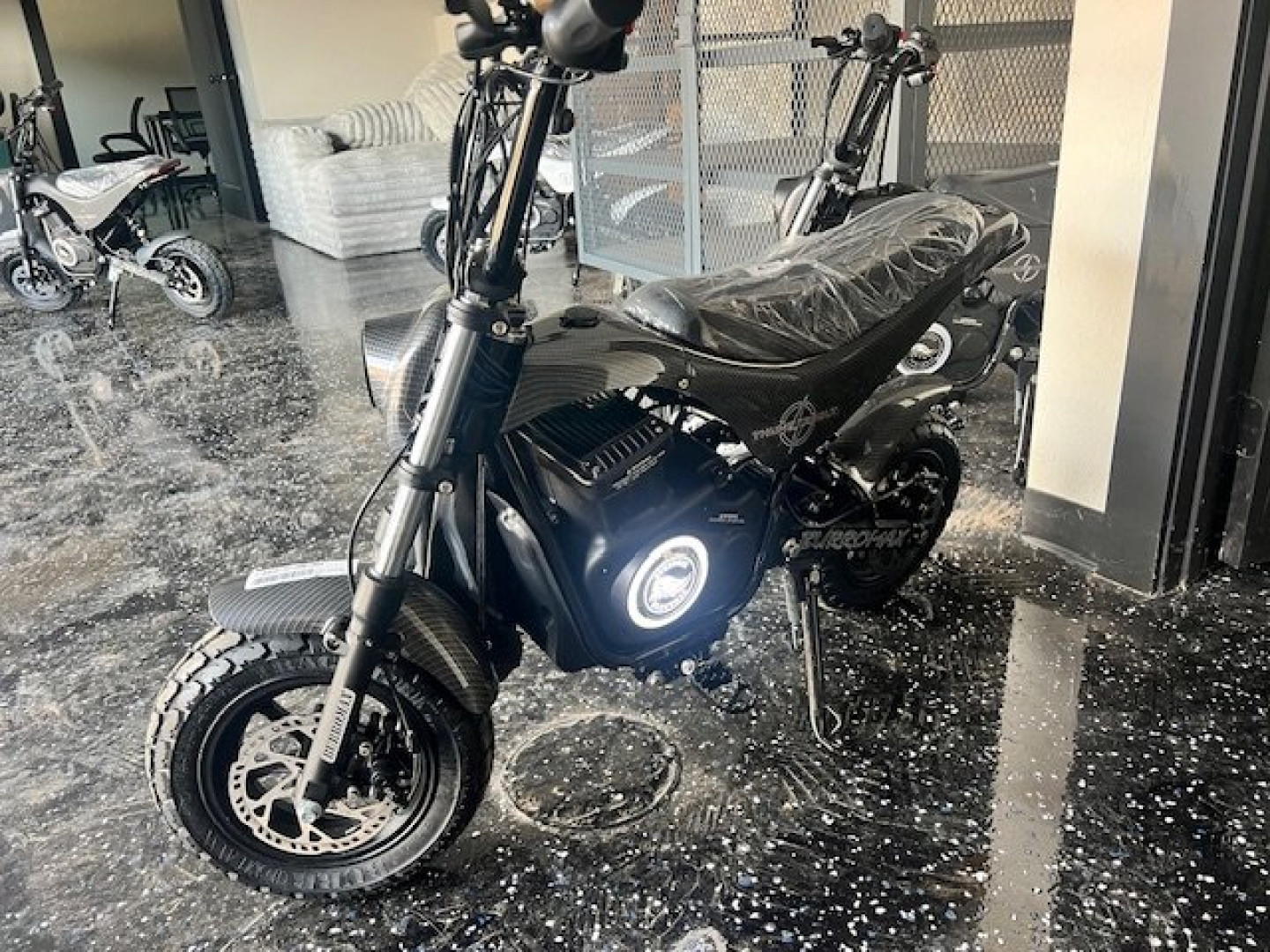 New 2025 Burromax TT1000R Gloss Carbon Motorcycle (Dirt / Motocross)