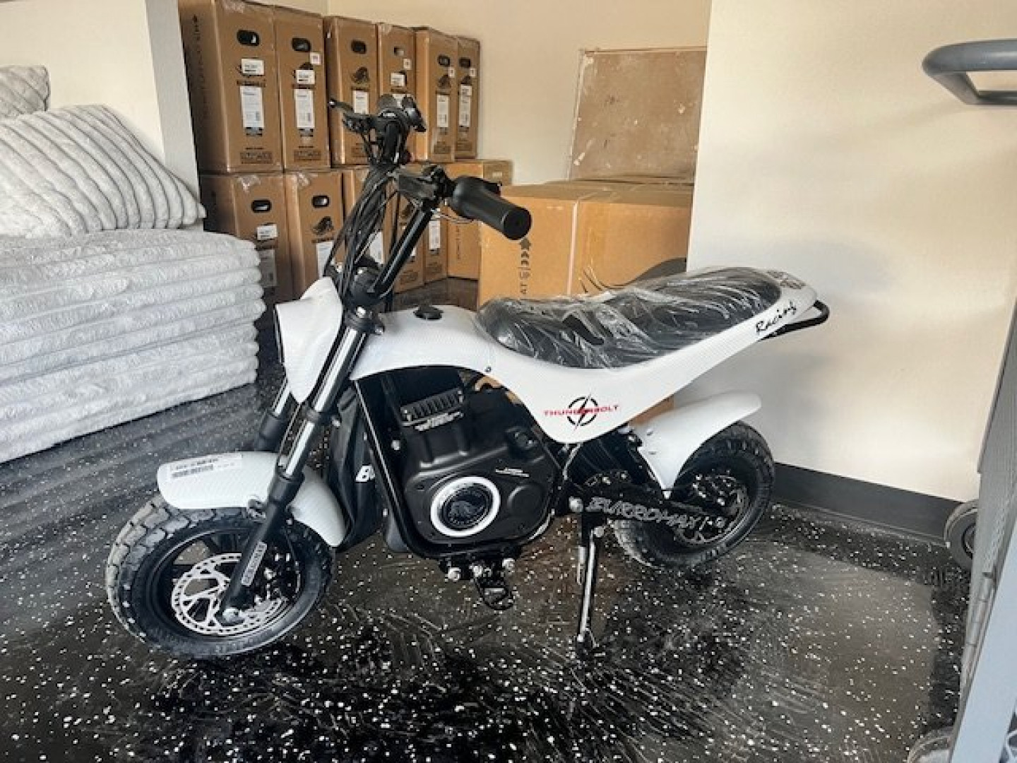 New 2025 Burromax TT1000R White Carbon Motorcycle (Dirt / Motocross)