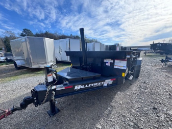 New 2025 Hillcrest Trailers 7X16 17.6K Dump Trailer