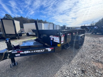 New 2025 Hillcrest Trailers 7X14 14K Dump Trailer